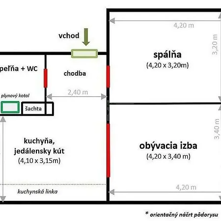 公寓 V Centre Mesta 普雷绍夫